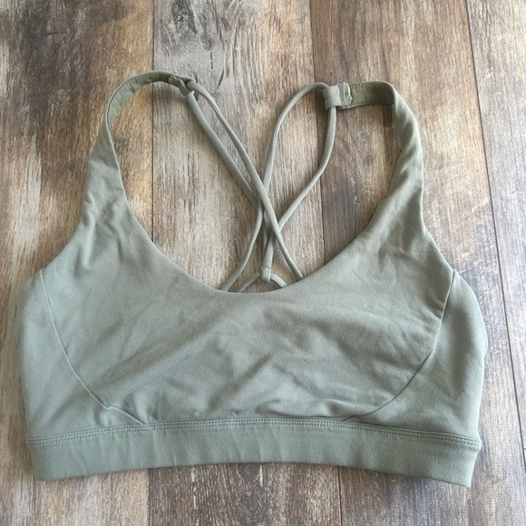 Prana Sage Green Sports Bra - Picture 1 of 2